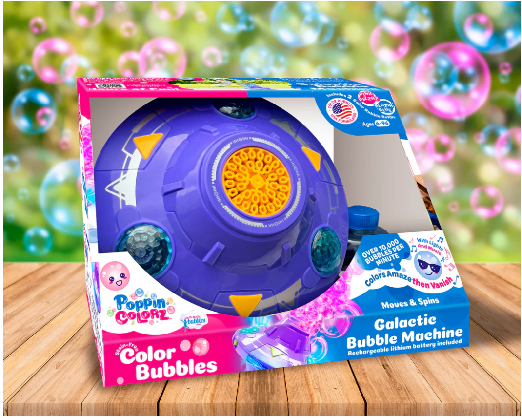 Galactic Color Bubble Machine