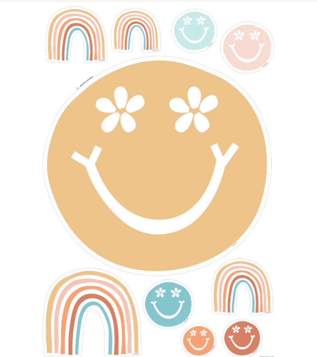 Good Vibes - Groovy Smiles Statement Piece by Schoolgirl Style