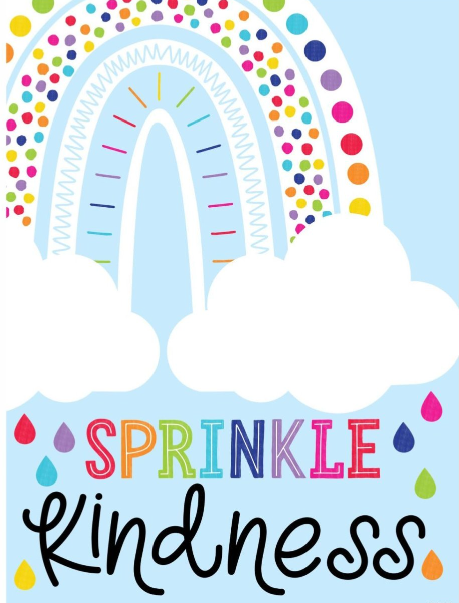 Sprinkle Kindness - Sprinkle Kindness Poster by Schoolgirl Style