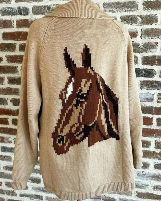 Equine Embrace Knit Horse Sweater