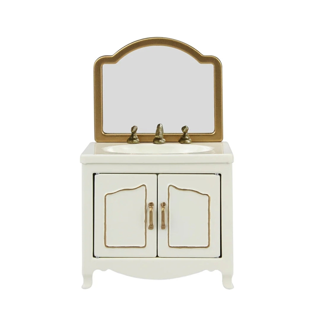 Bathroom Sink -White 1/12 Scale Dollhouse Miniature