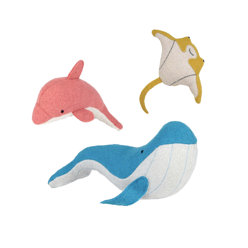 Olli Ella Holdie Set - Ocean Animals