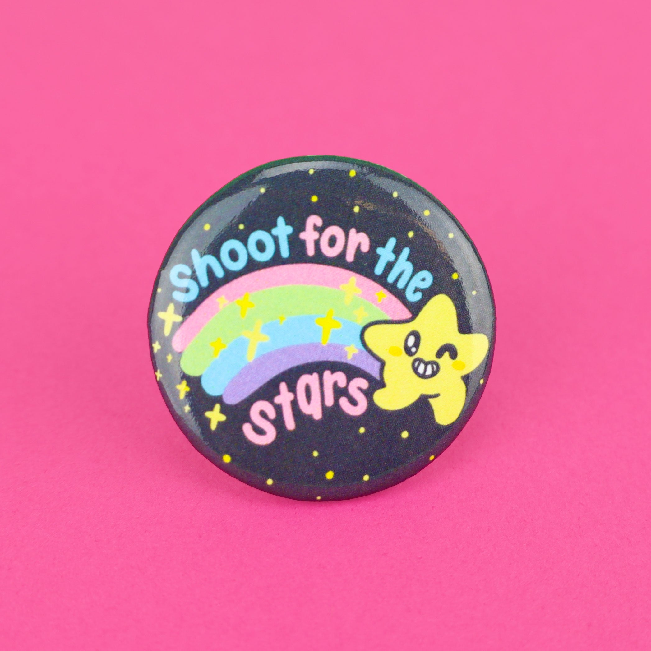 Shoot for the Stars Pinback Button