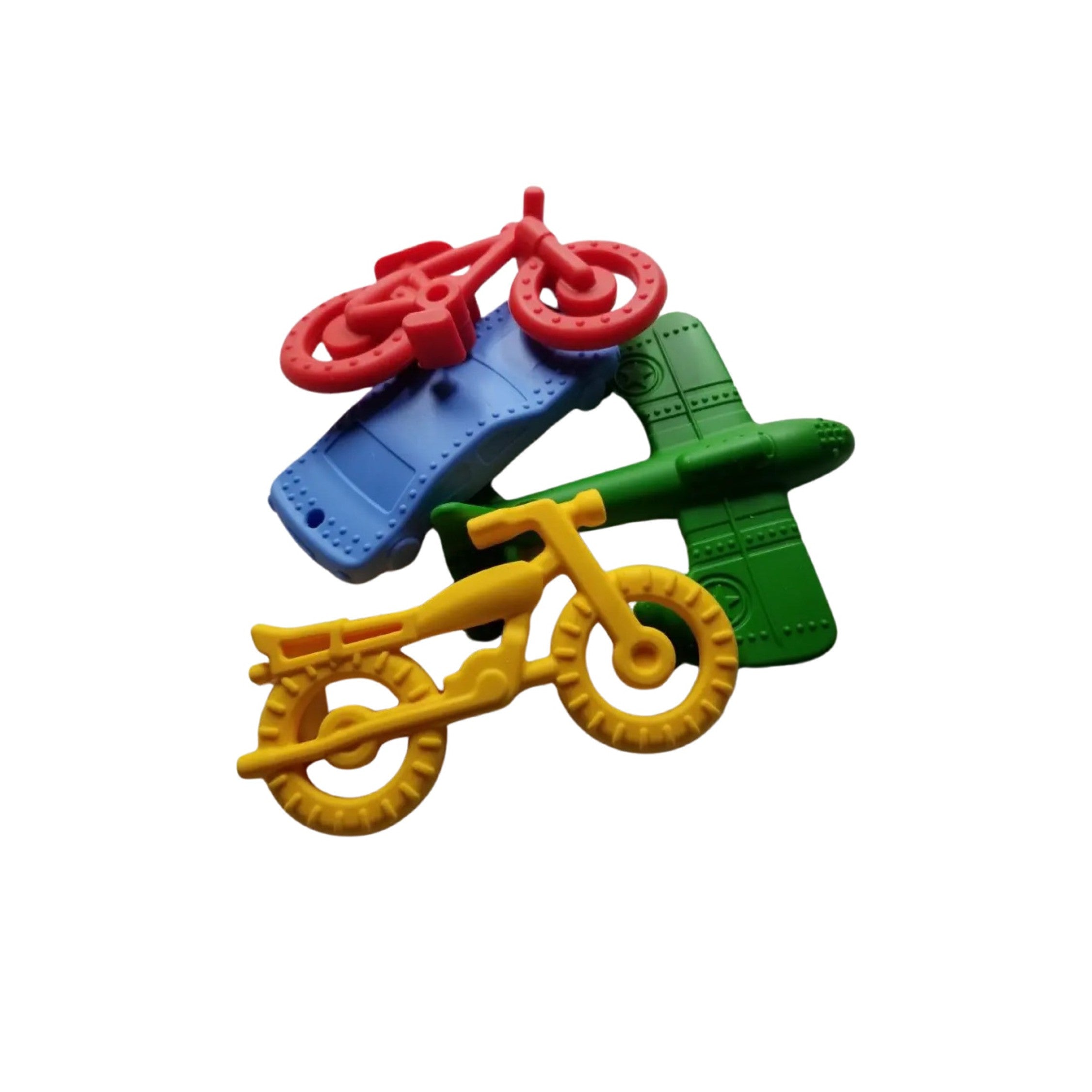 Silicone Transportation Teether Set