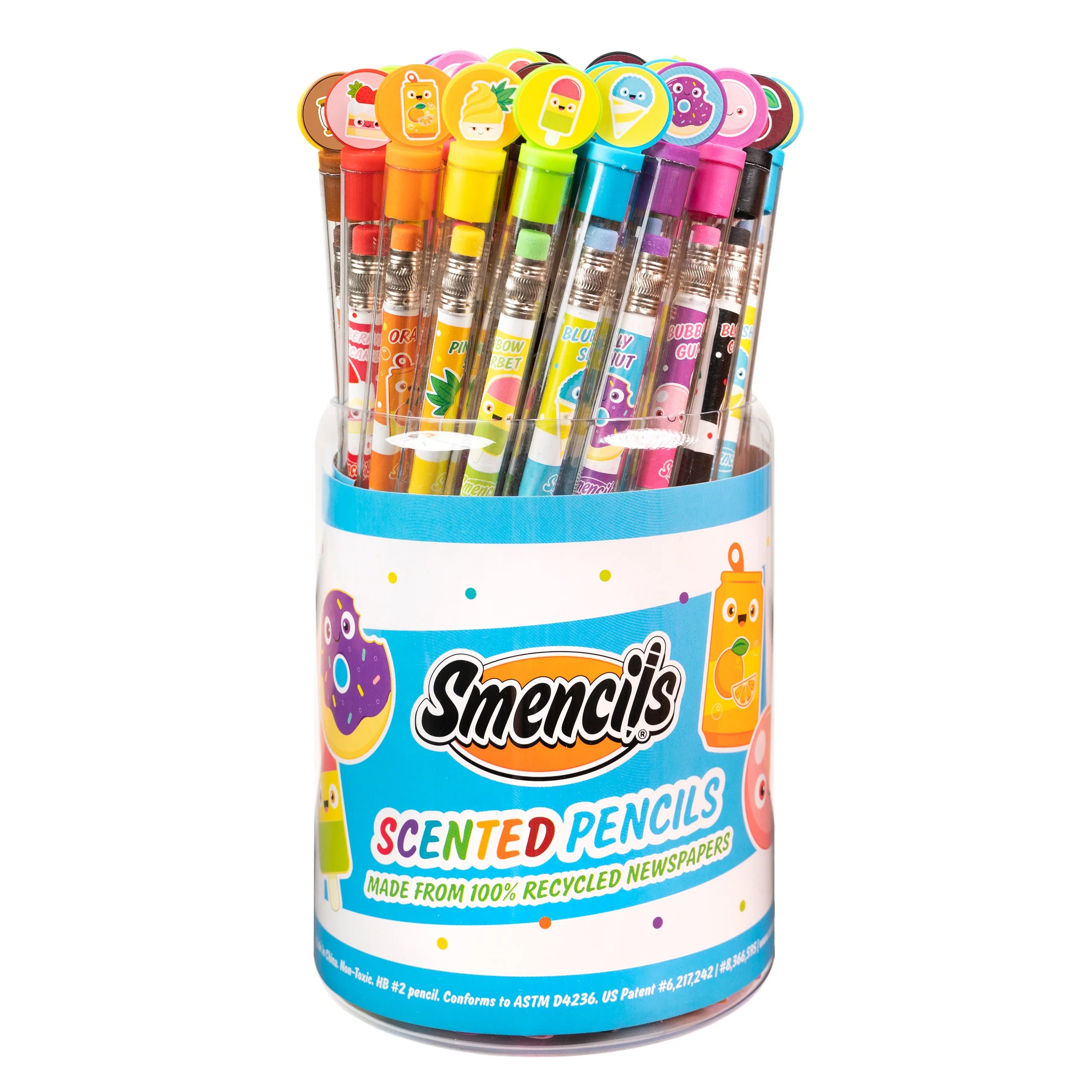 Scentco Graphite Smencils - HB #2 Scented Pencils