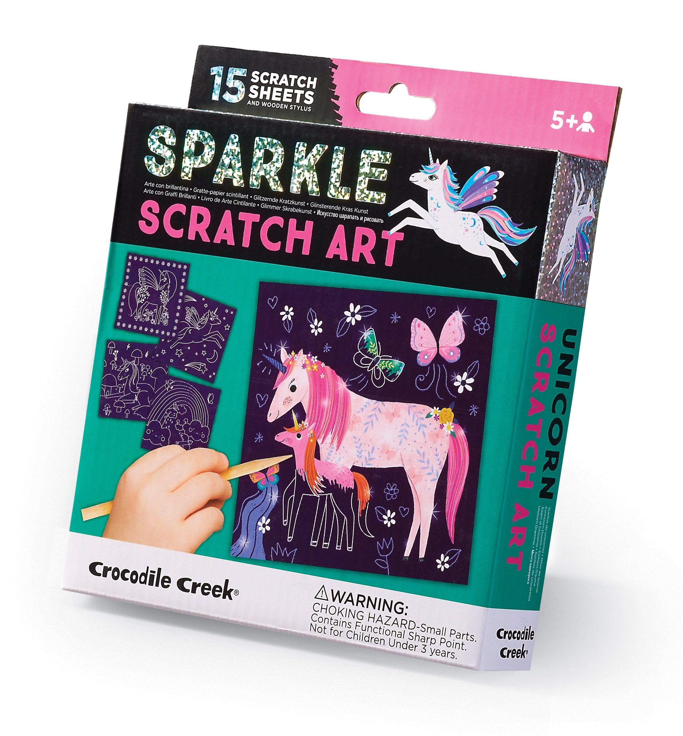 Sparkle Scratch Art Activity Set
