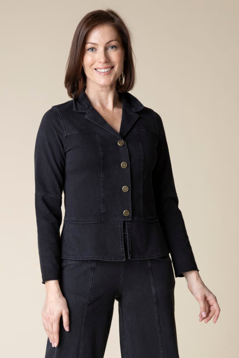 Stonewash Knit Urban Jacket