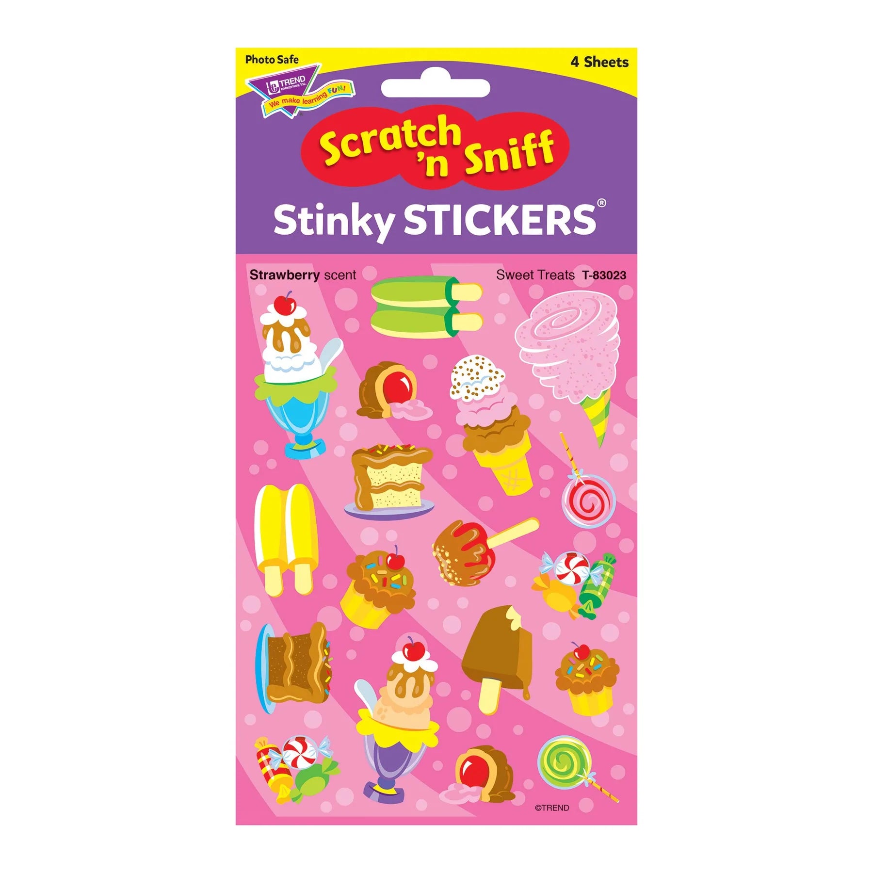 Sweet Treats Scratch 'n Sniff Stinky Stickers