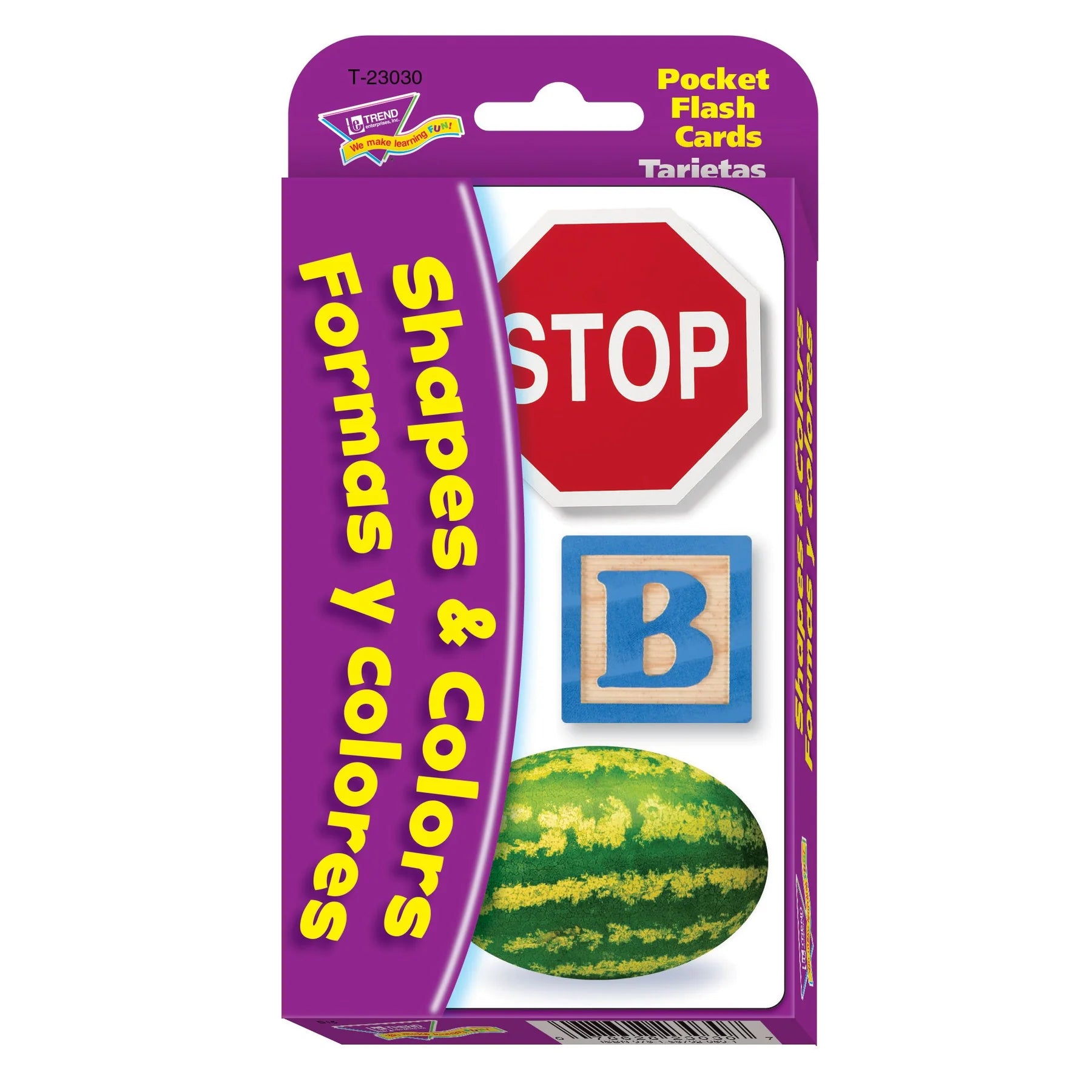 Shapes & Colors/Formas Y Colores (English/Spanish) Pocket Flashcards