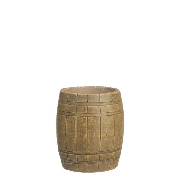 Dollhouse Miniature Barrel