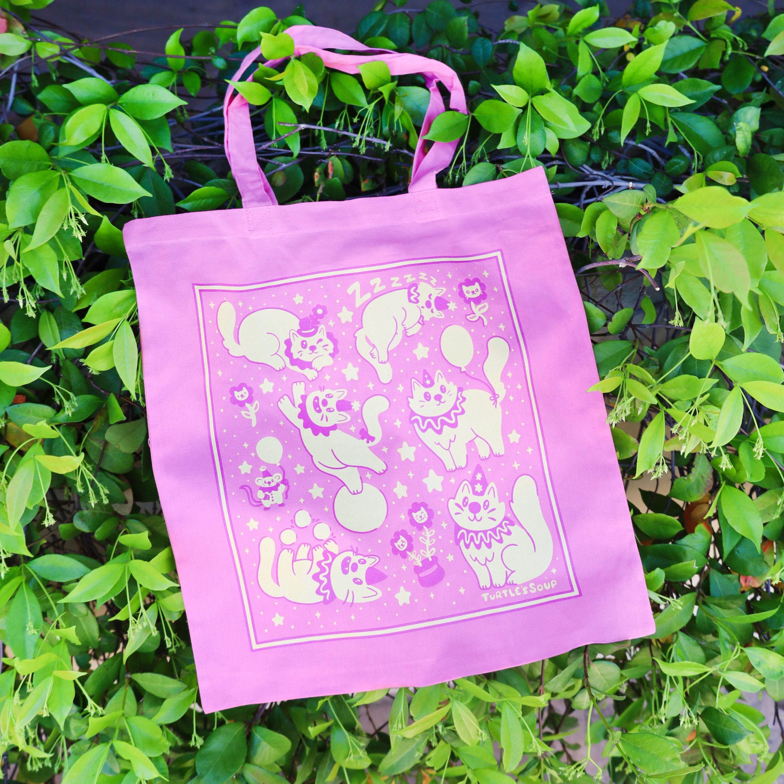 Clown Cats Tote Bag