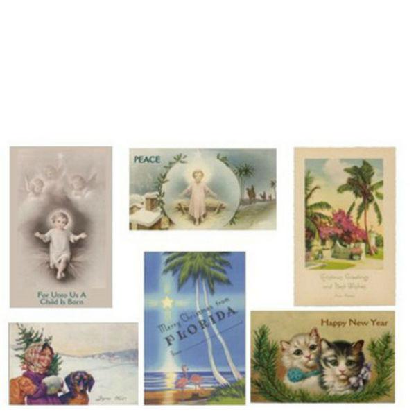 Dollhouse Miniature Christmas Cards