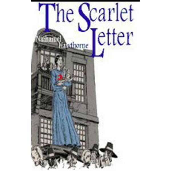 "The Scarlet Letter" Dollhouse Miniature Book with Printed Pages