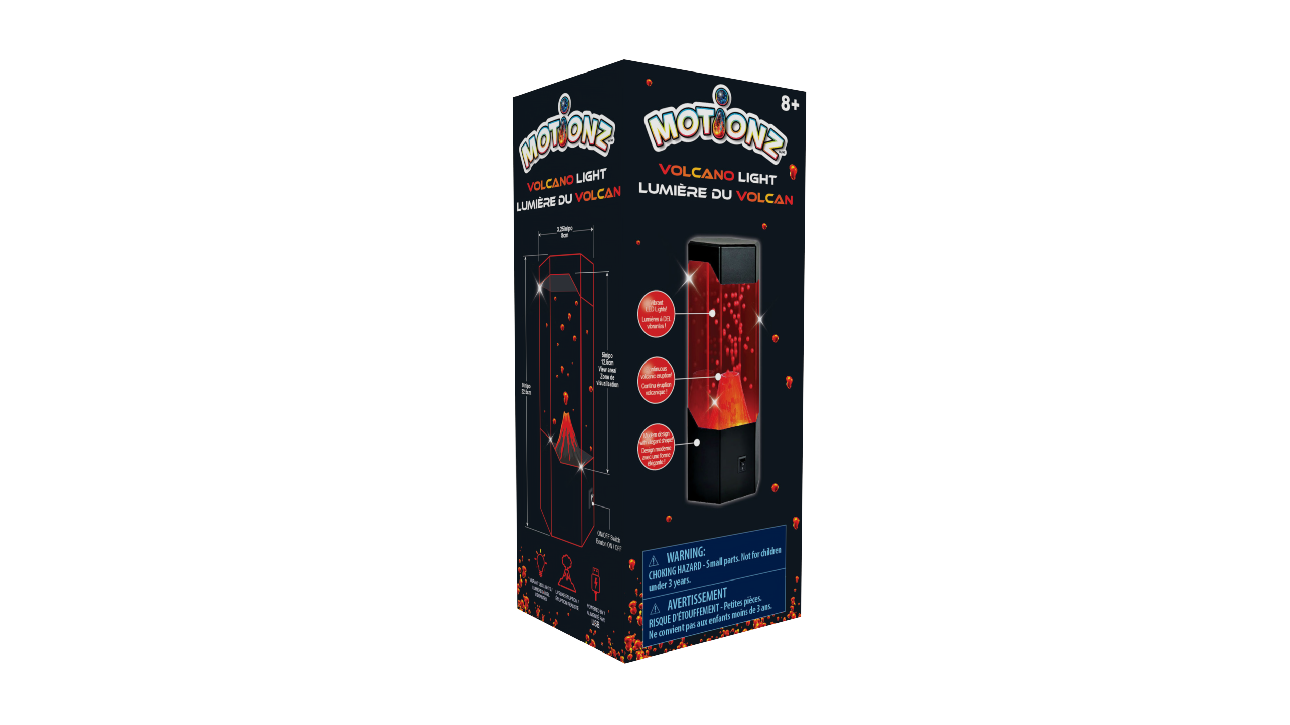 LED Volcano Lamp