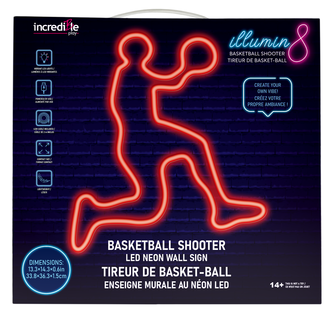Basketball Shooter Neon Sign