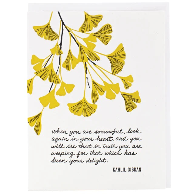 In Your Heart Sympathy Card