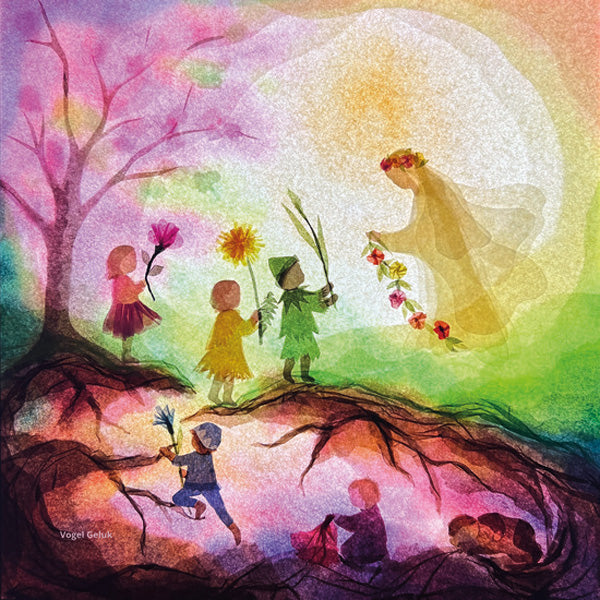 Toverlux Silhouette - Vogel Geluk - Spring Fairy