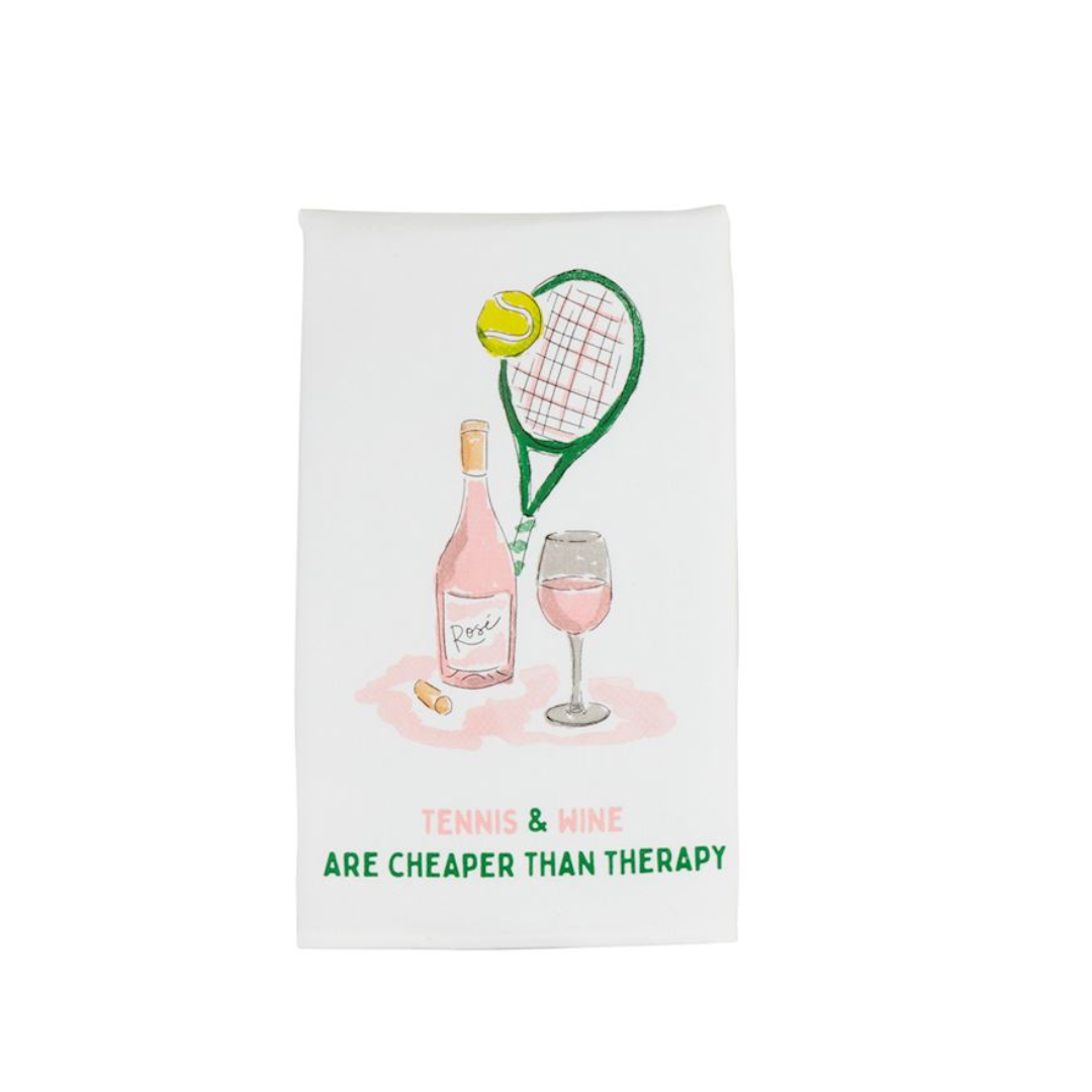 Tennis & Wine Pro Shop Towel