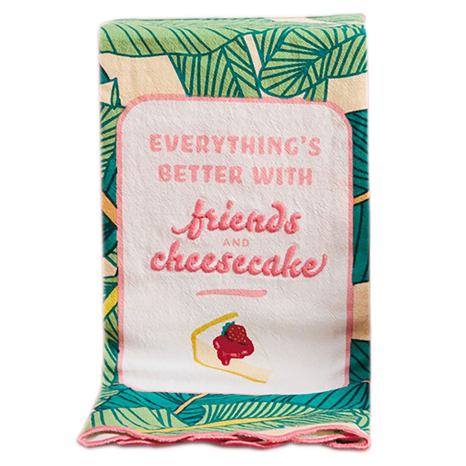 The Golden Girls Better With Friends and Cheesecake Tea Towel, 18x26