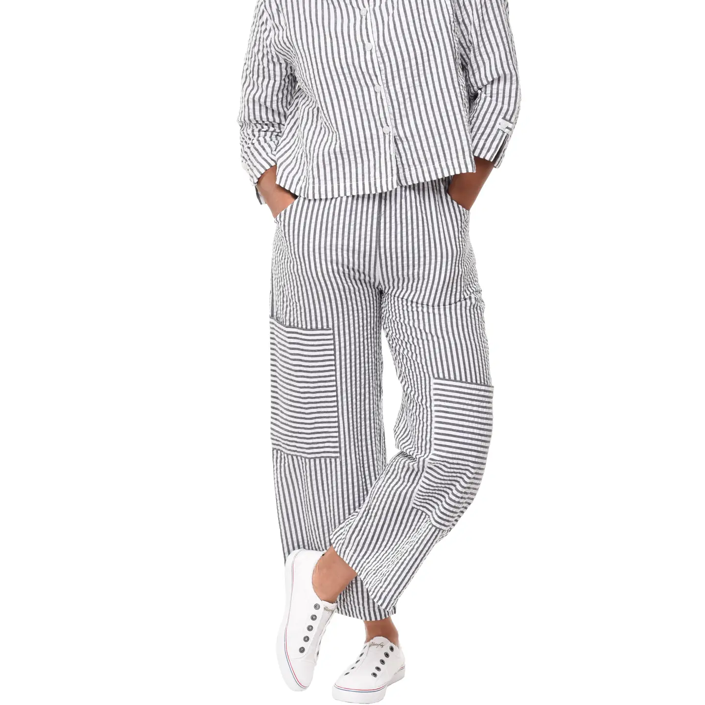 Roxanne Seersucker Pant | 50% Off