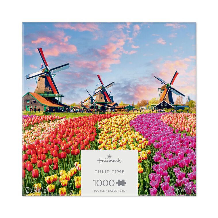 Tulip Time 1000-Piece Jigsaw Puzzle