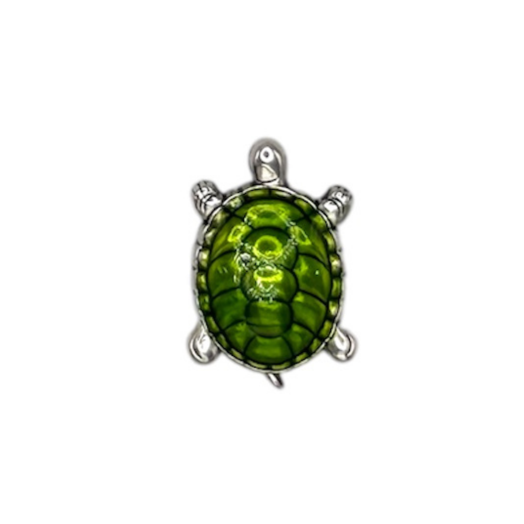 Turtle Good Luck Pin