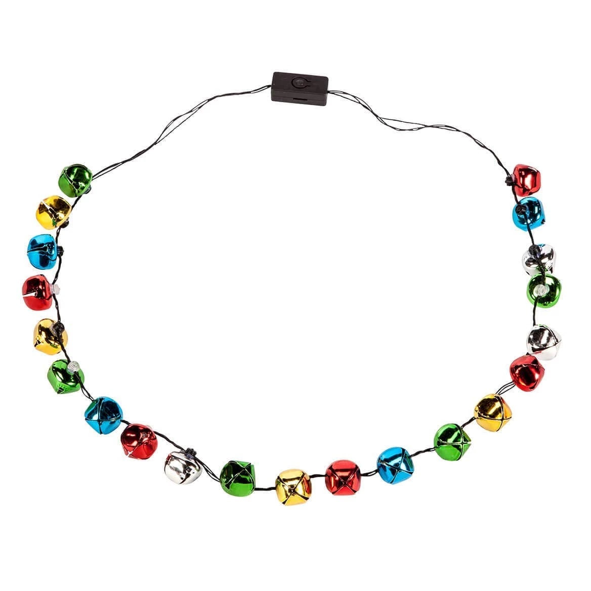 Lotsa LITES! Jingle Bell Flashing Necklace