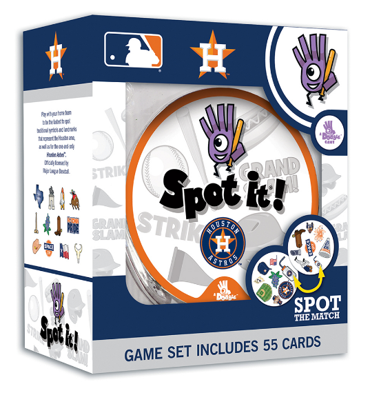 Houston Astros Spot It! Card Game