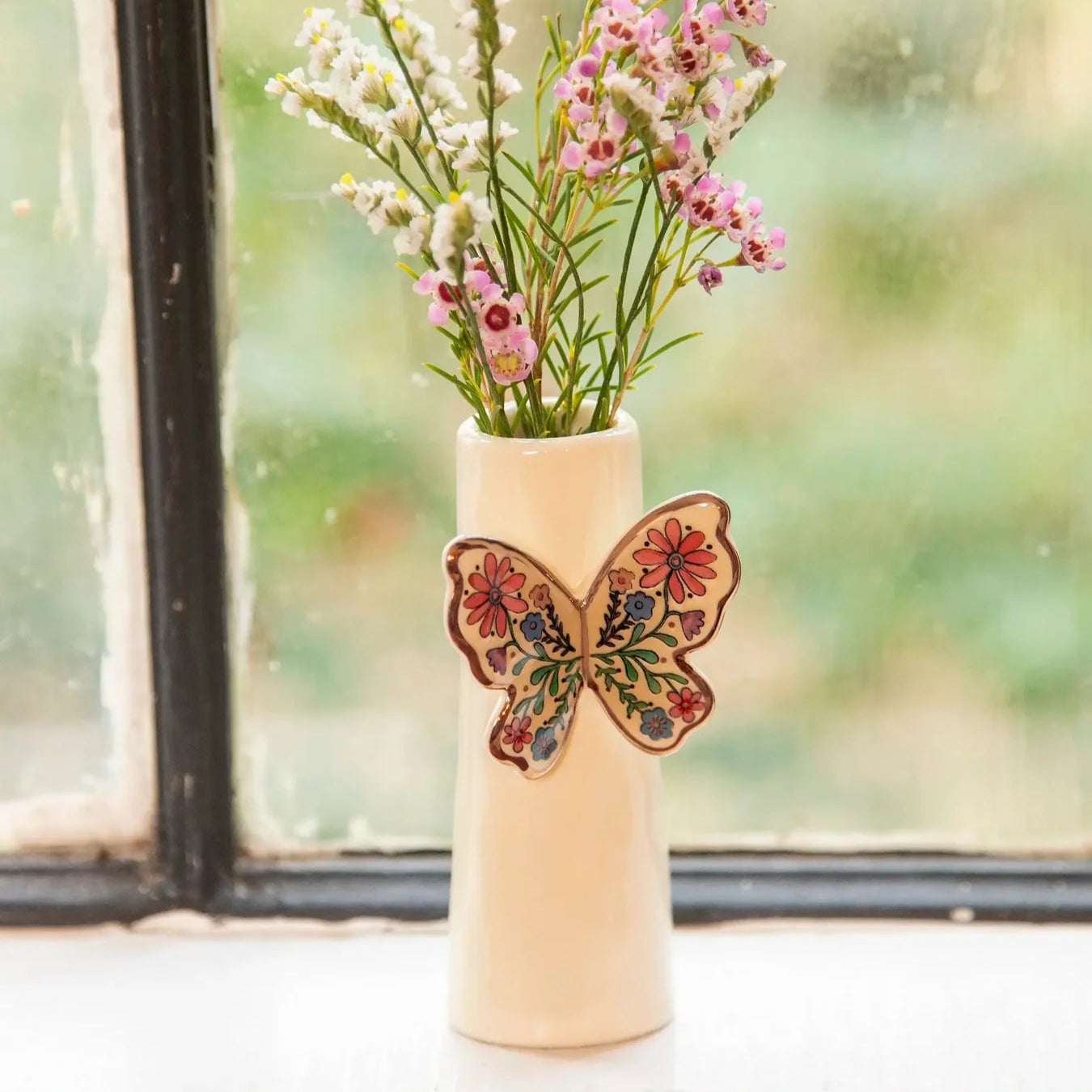 Small Butterfly Bud Vase