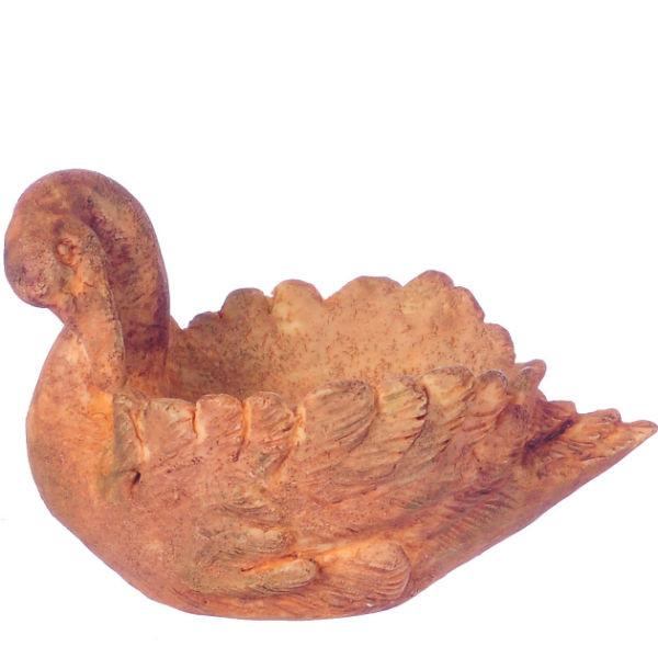 Swan Dollhouse Miniature Planter
