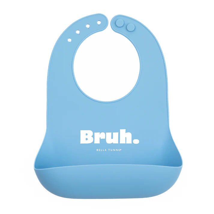 Bruh Silicone Bib