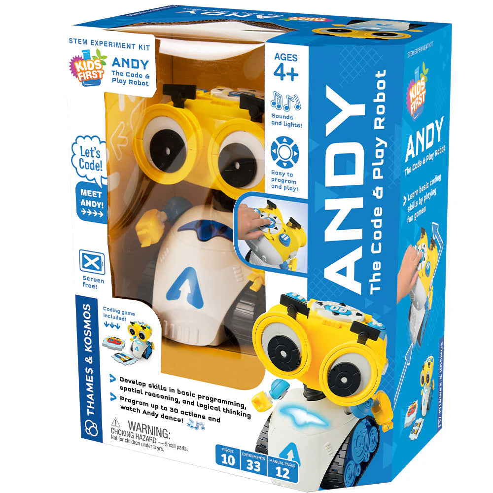 Kids First: Andy, The Code & Play Robot