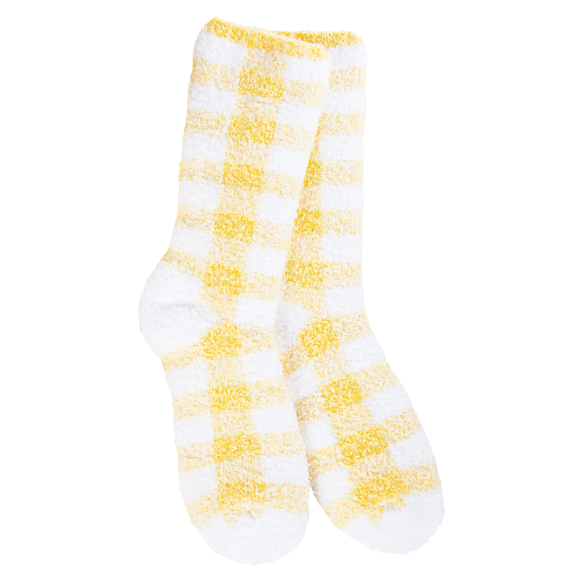 Knit Pickin' Fireside Socks - Yellow Check