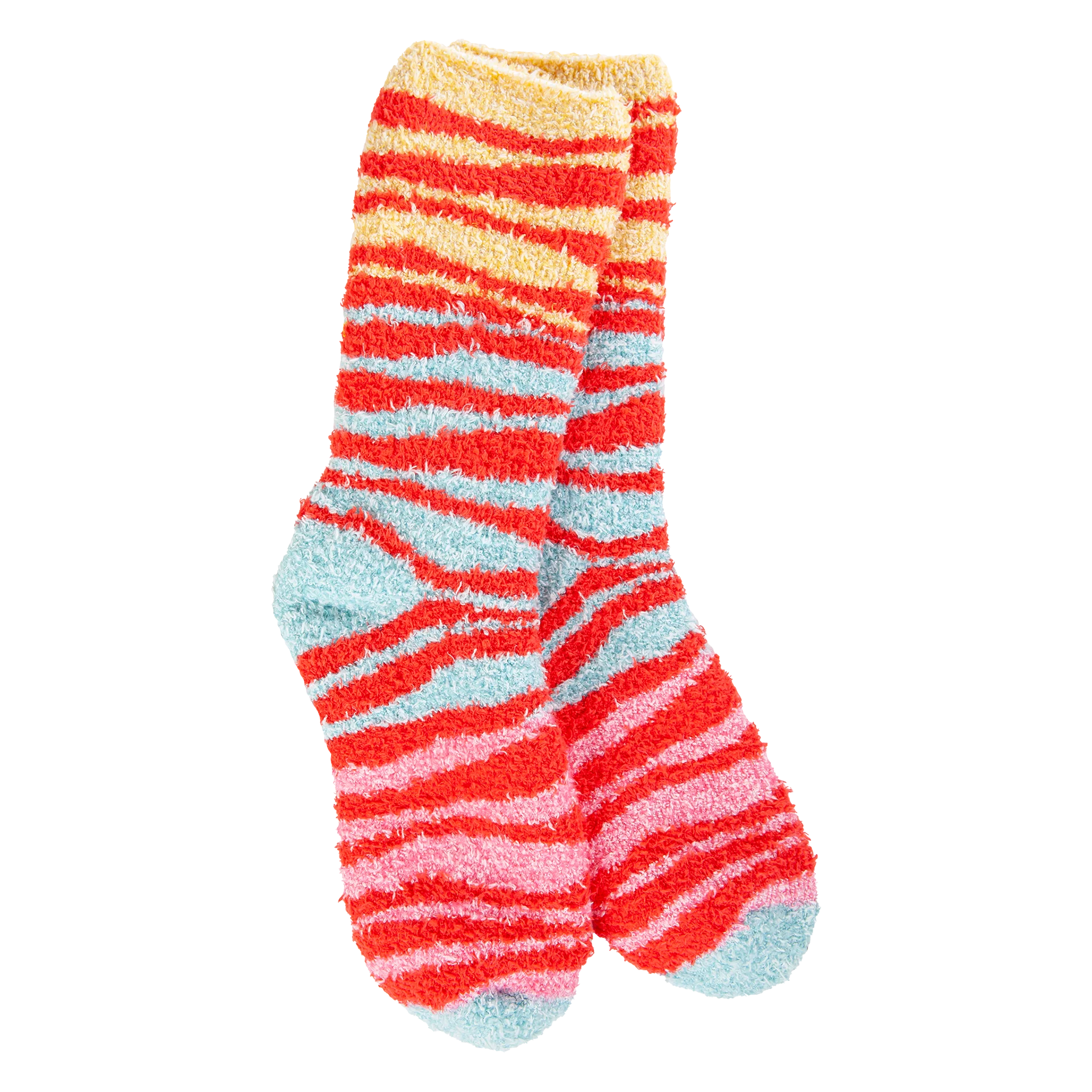 Knit Pickin' Fireside Socks - Multi Orange Zebra