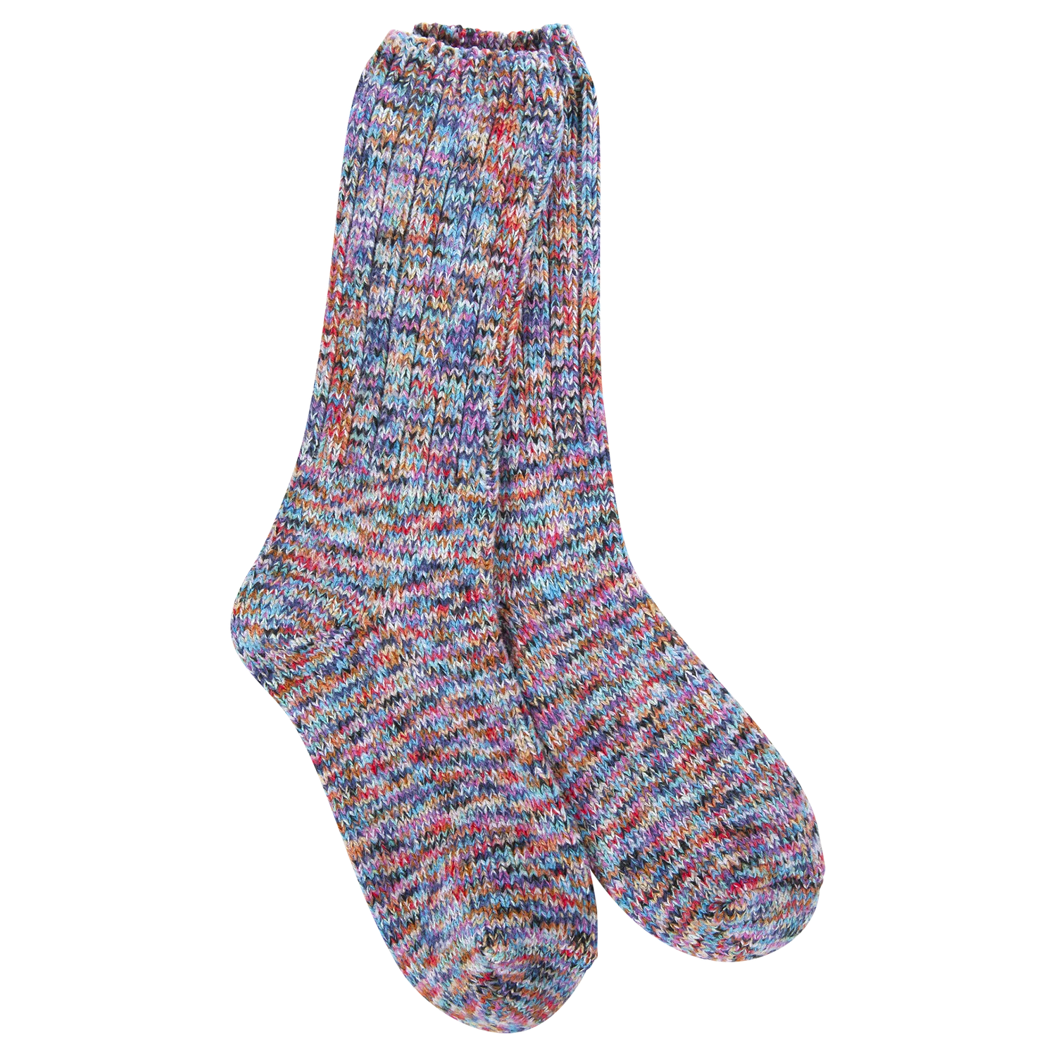 Indigo Weekend Ragg Crew Socks