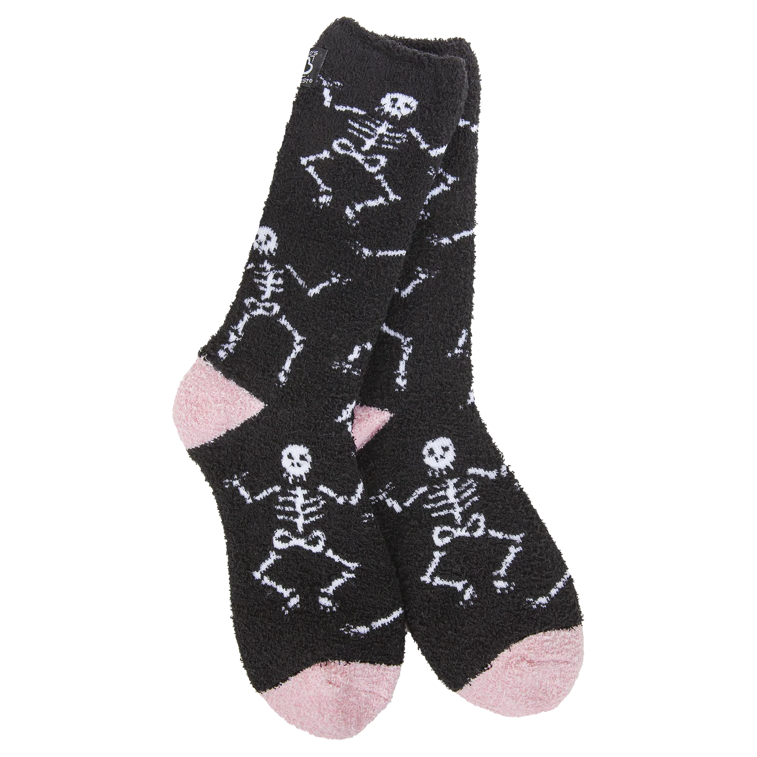 Bones Halloween Cozy Crew Socks