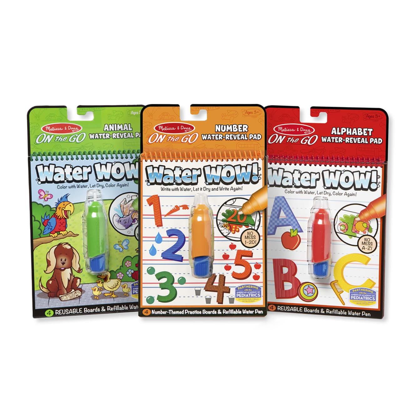 Water Wow Bundle - Animals, Alphabet & Numbers