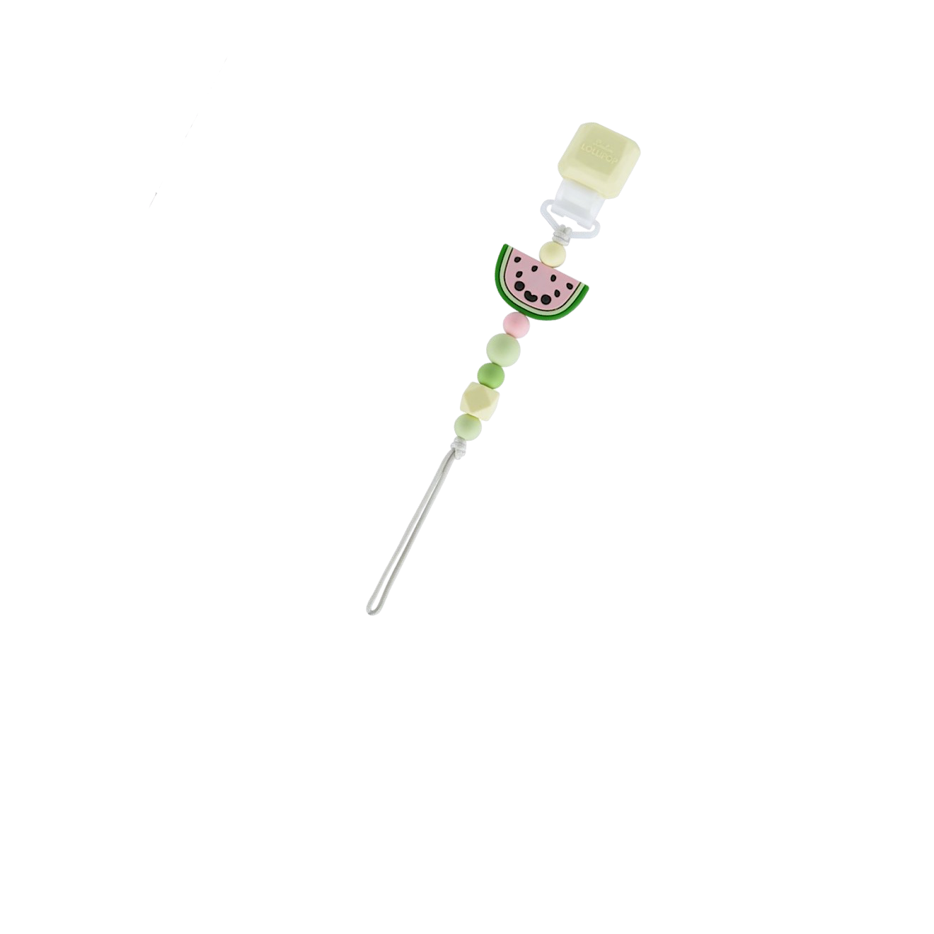 Watermelon Silicone Pacifier Clip