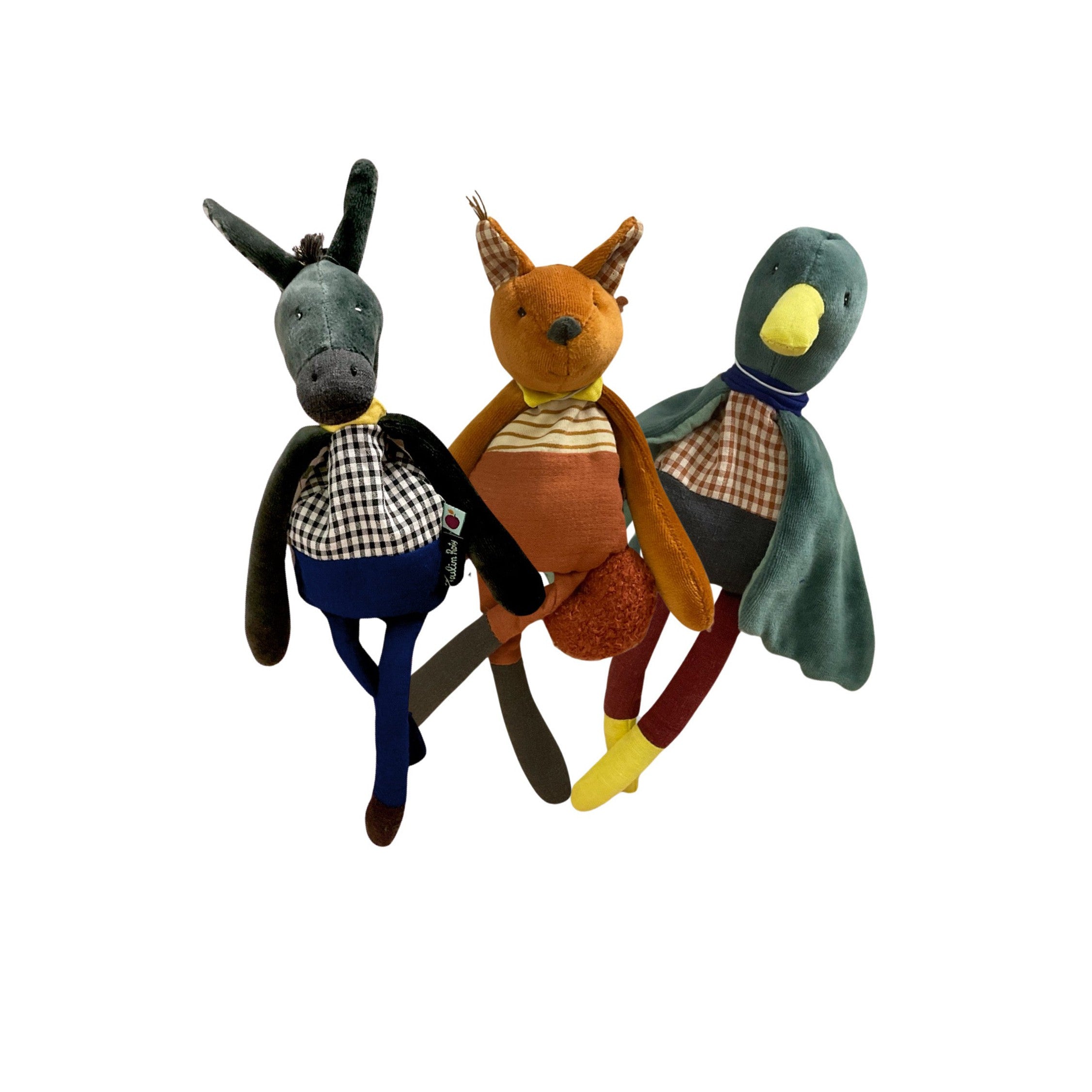Woodland Plush Rattles