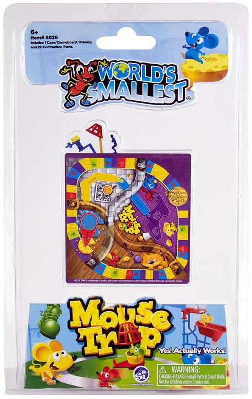 World's Smallest Mousetrap