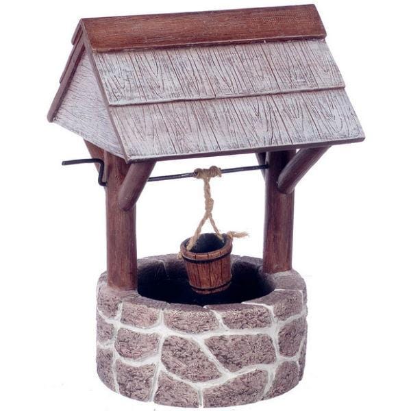 Dollhouse Miniature Wishing Well