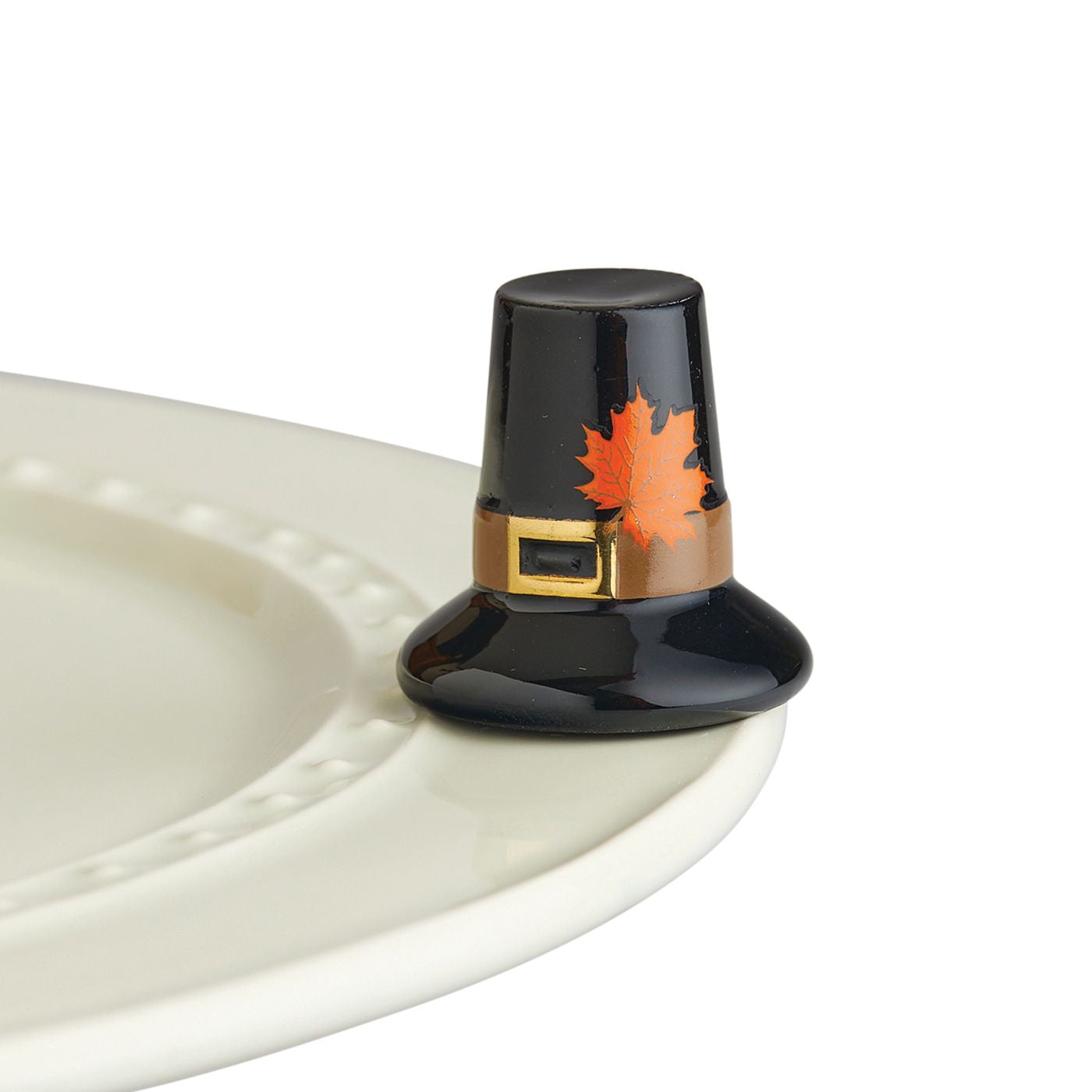 Nora Fleming we gather together! Pilgrim Hat Mini