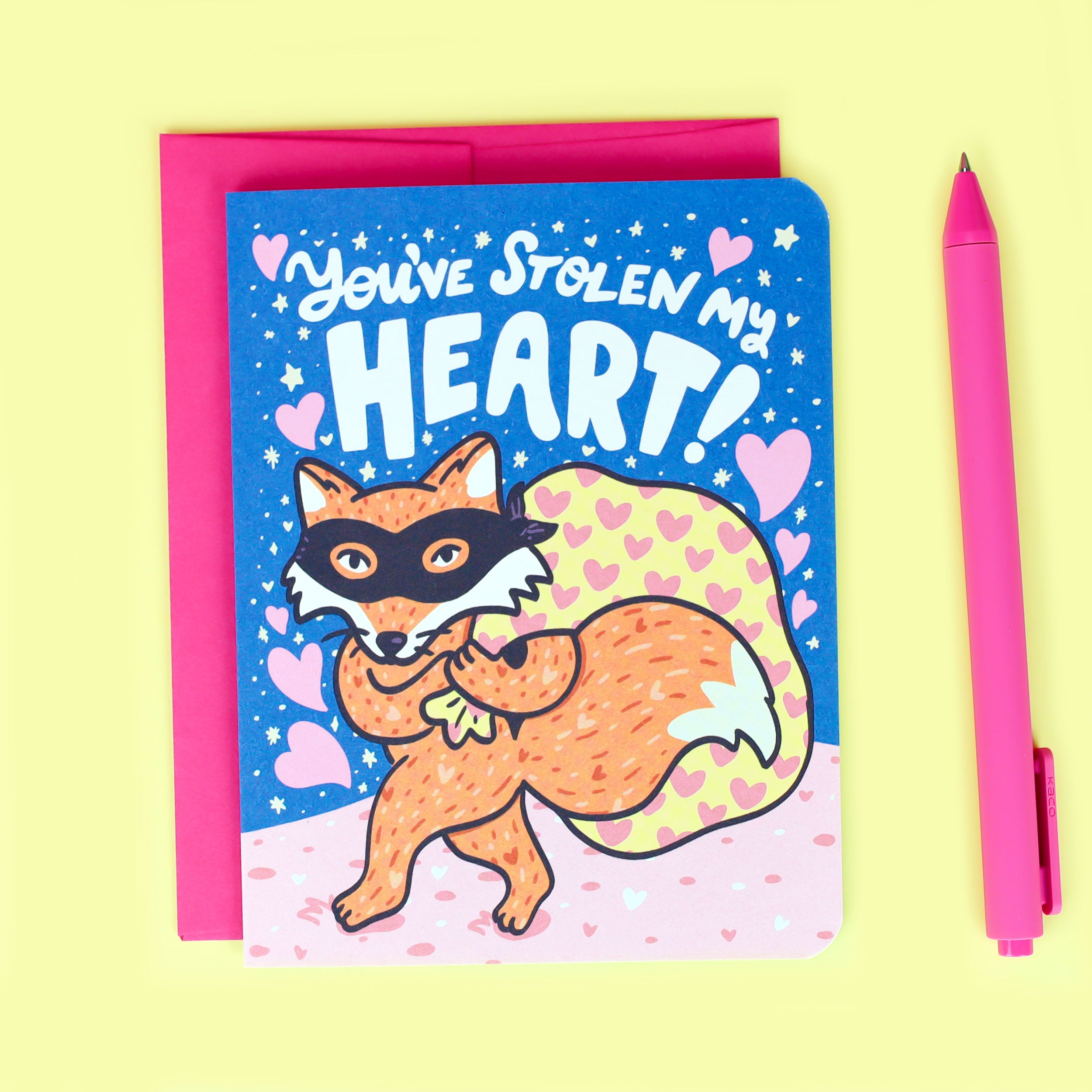 You've Stolen My Heart Greeting Card