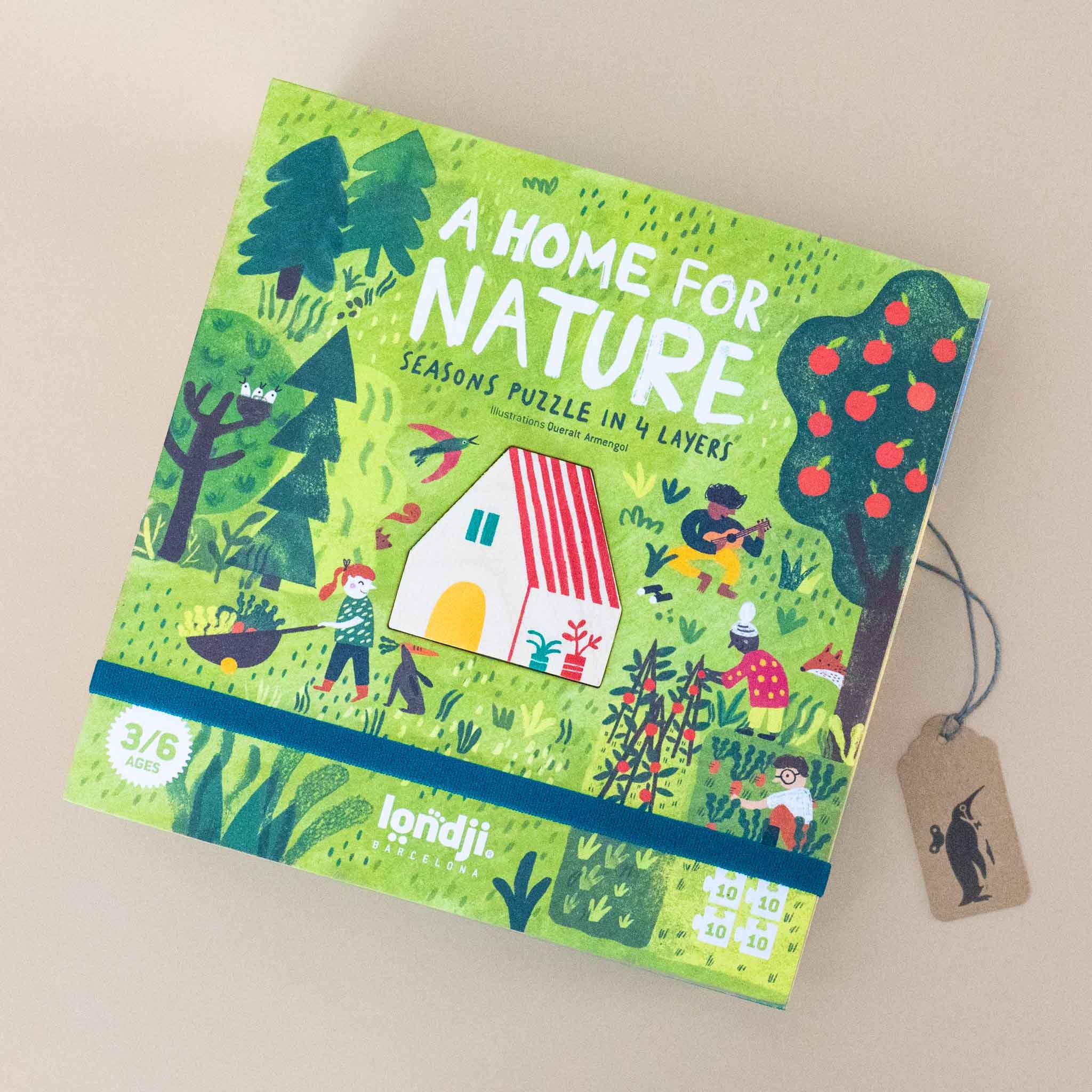 A Home for Nature Layered Puzzle