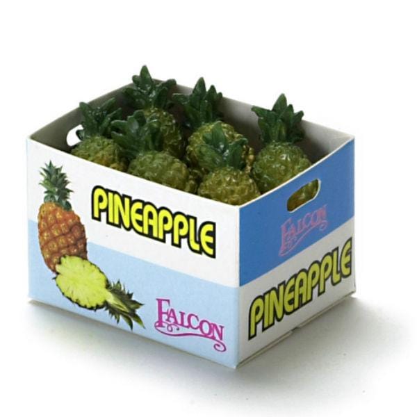 Case of Dollhouse Miniature Pineapple