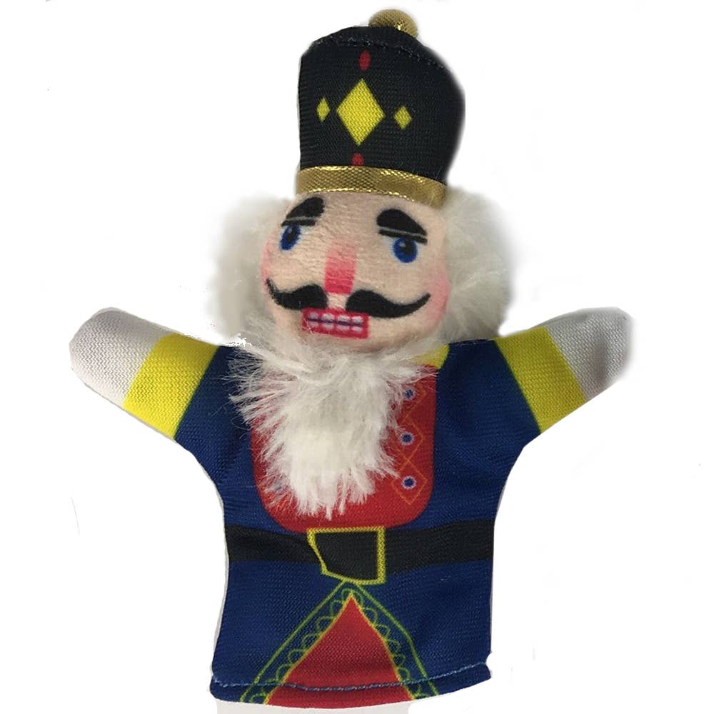 Plush Nutcracker Finger Puppet For Kids