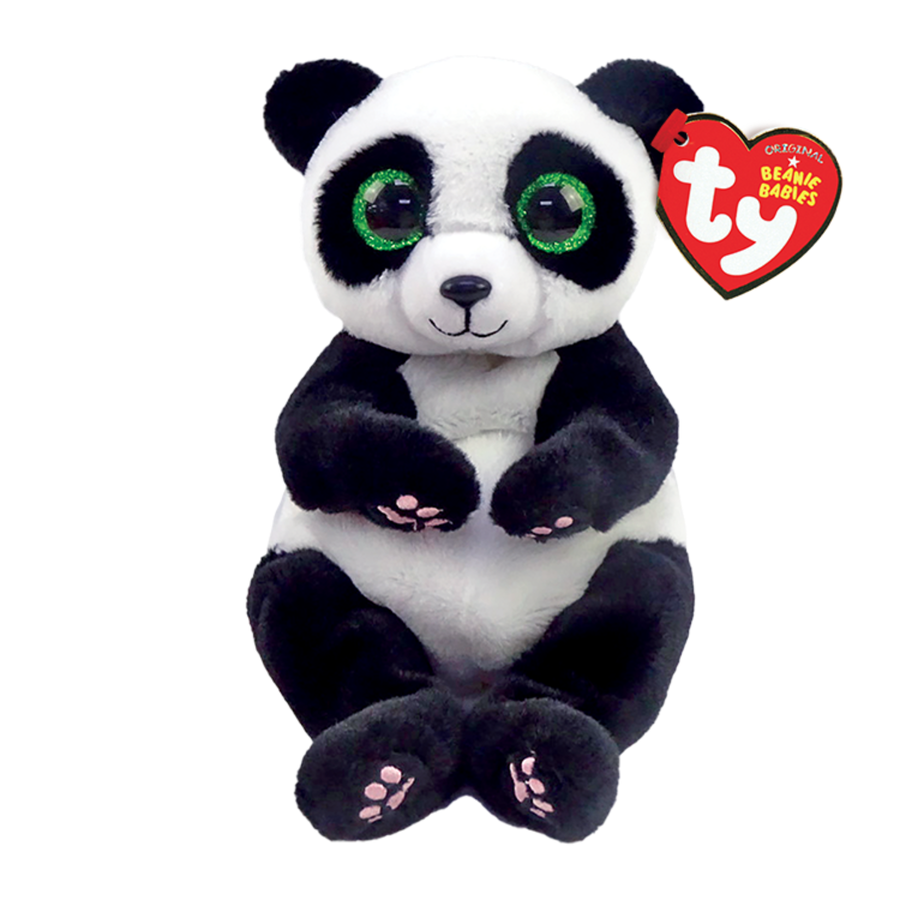 TY Ying the Black and White Panda Beanie Bellie
