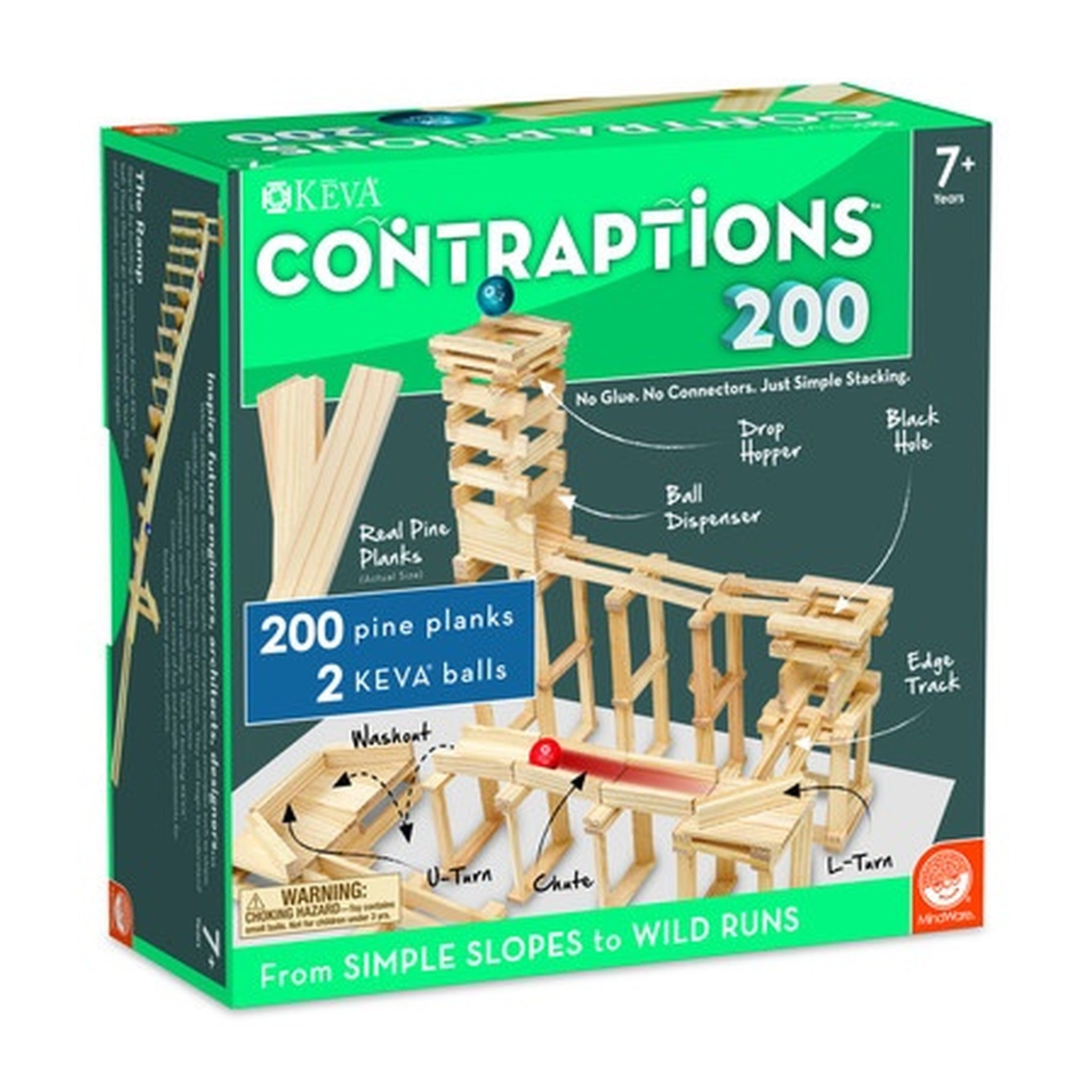 Keva: Contraptions 200 Plank Set
