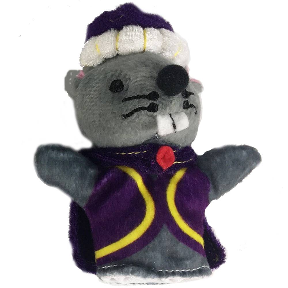 Mouse King Finger Puppet For Kids