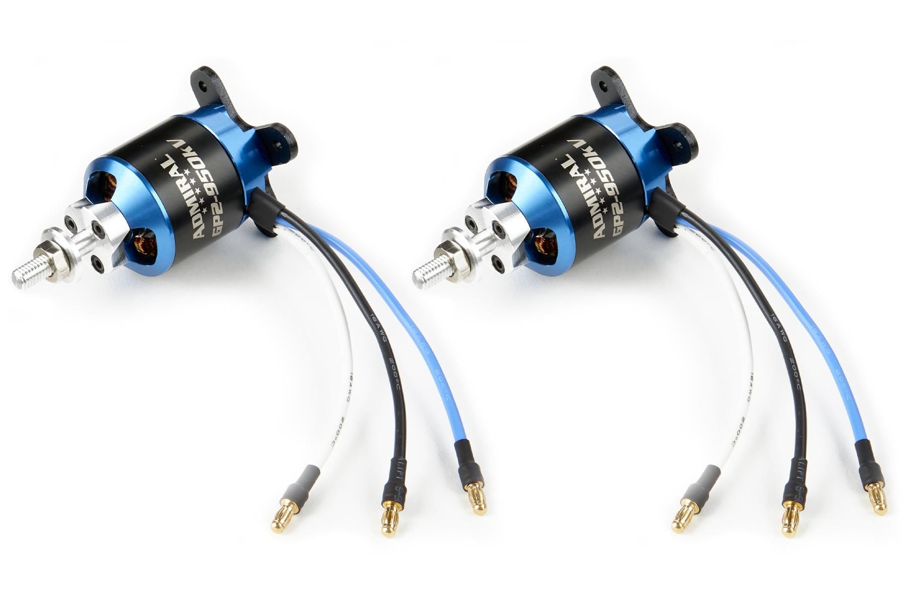 Admiral GP2 3520-950Kv Brushless Motor Multi-Pack (2 Motors)